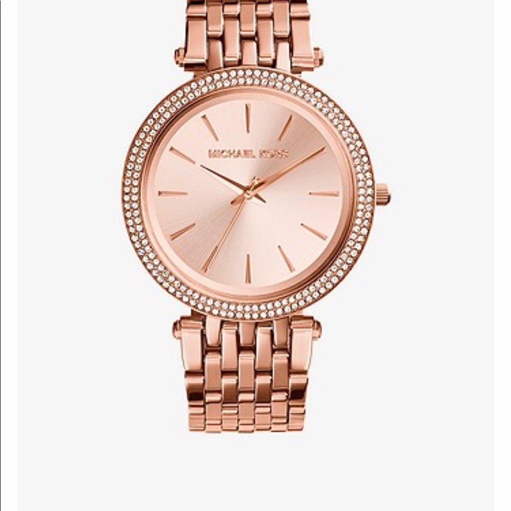 Rose Gold Michael Kors watch